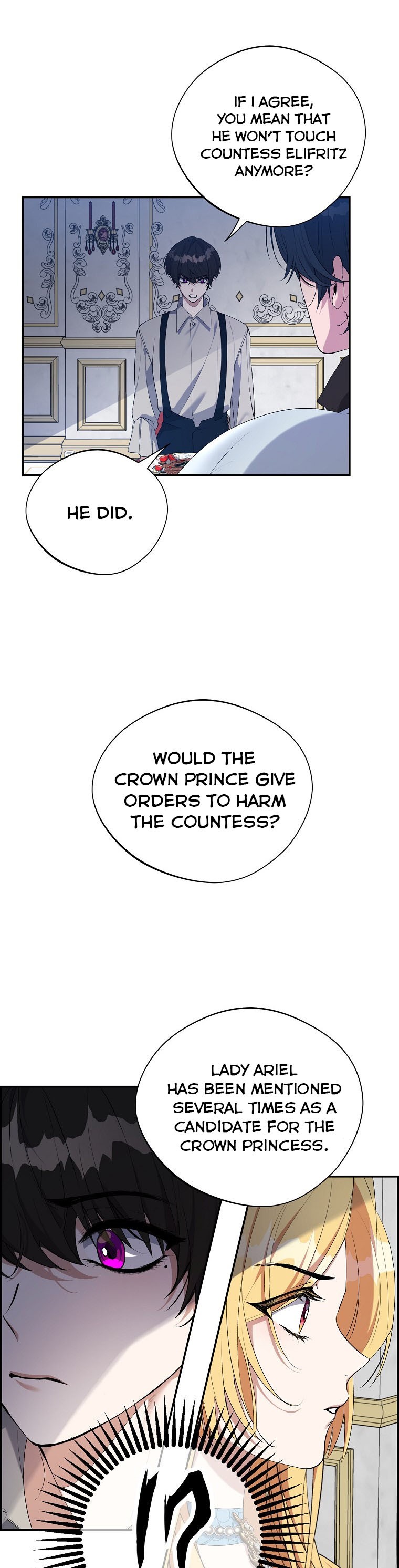 A male protagonist is blocking my way Chapter 34 99 008