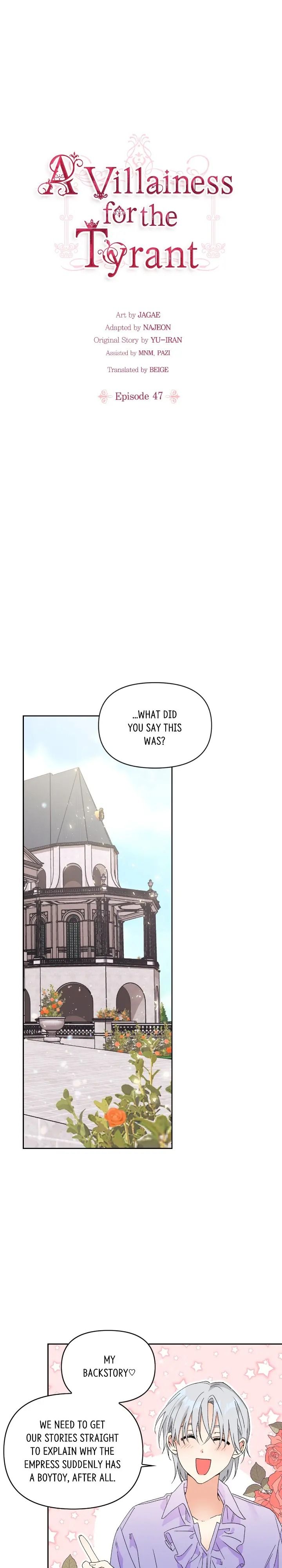 A Villain Is A Good Match For A Tyrant Chapter 47 74 001