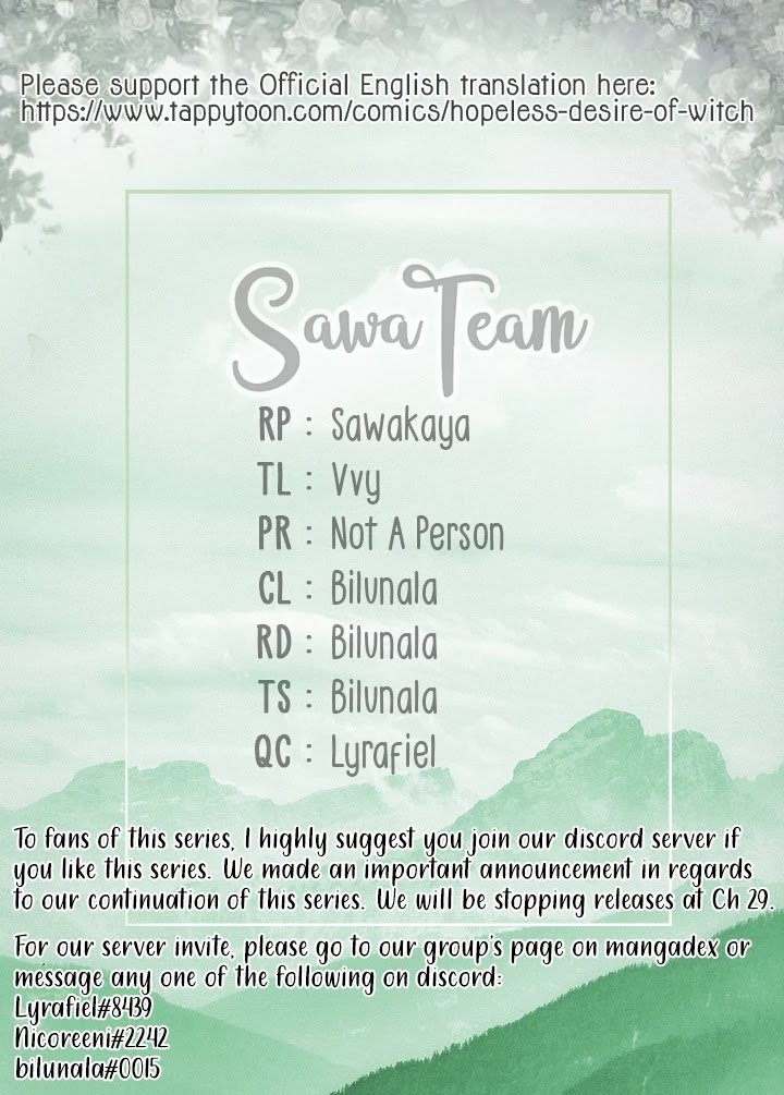 A Witch’s Hopeless Wish Chapter 28 167 040