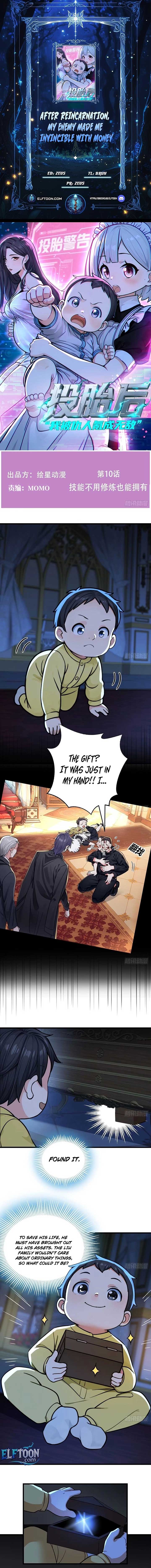 After Reincarnation, My Enemy Made Me Invincible with Money Chapter 10 29 1