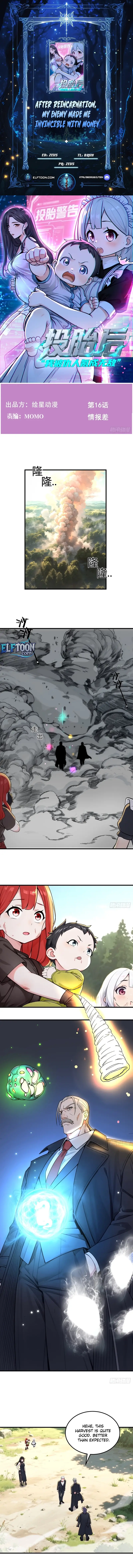 After Reincarnation, My Enemy Made Me Invincible with Money Chapter 16 29 1