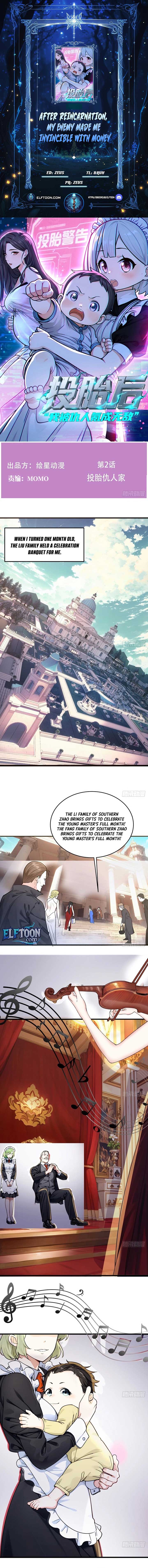 After Reincarnation, My Enemy Made Me Invincible with Money Chapter 2 32 1