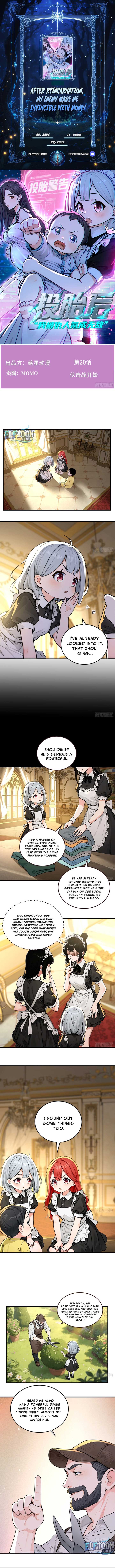 After Reincarnation, My Enemy Made Me Invincible with Money Chapter 20 23 1