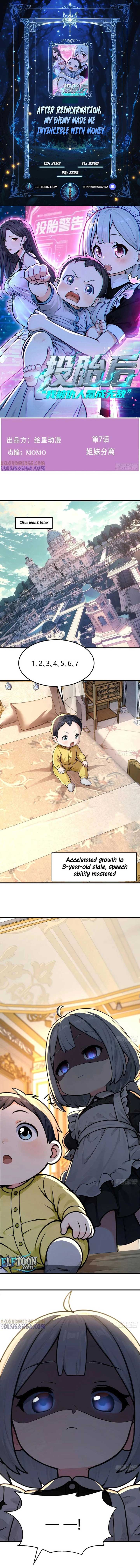 After Reincarnation, My Enemy Made Me Invincible with Money Chapter 7 38 01