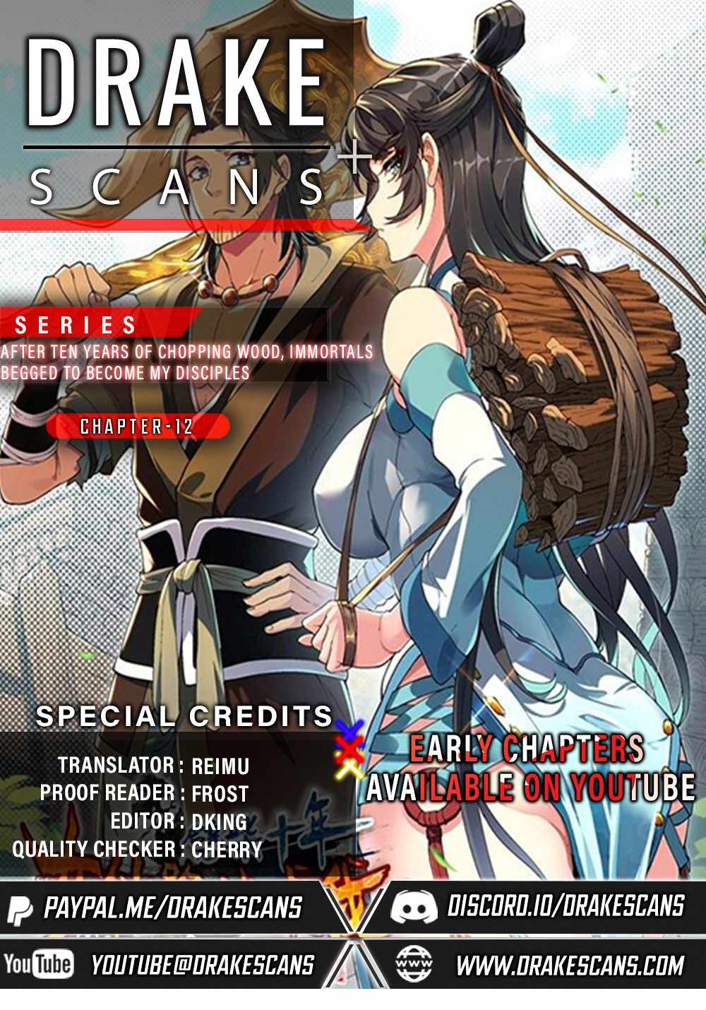 After Ten Years of Chopping Wood, Immortals Begged To Become My Disciples Chapter 12 143 001