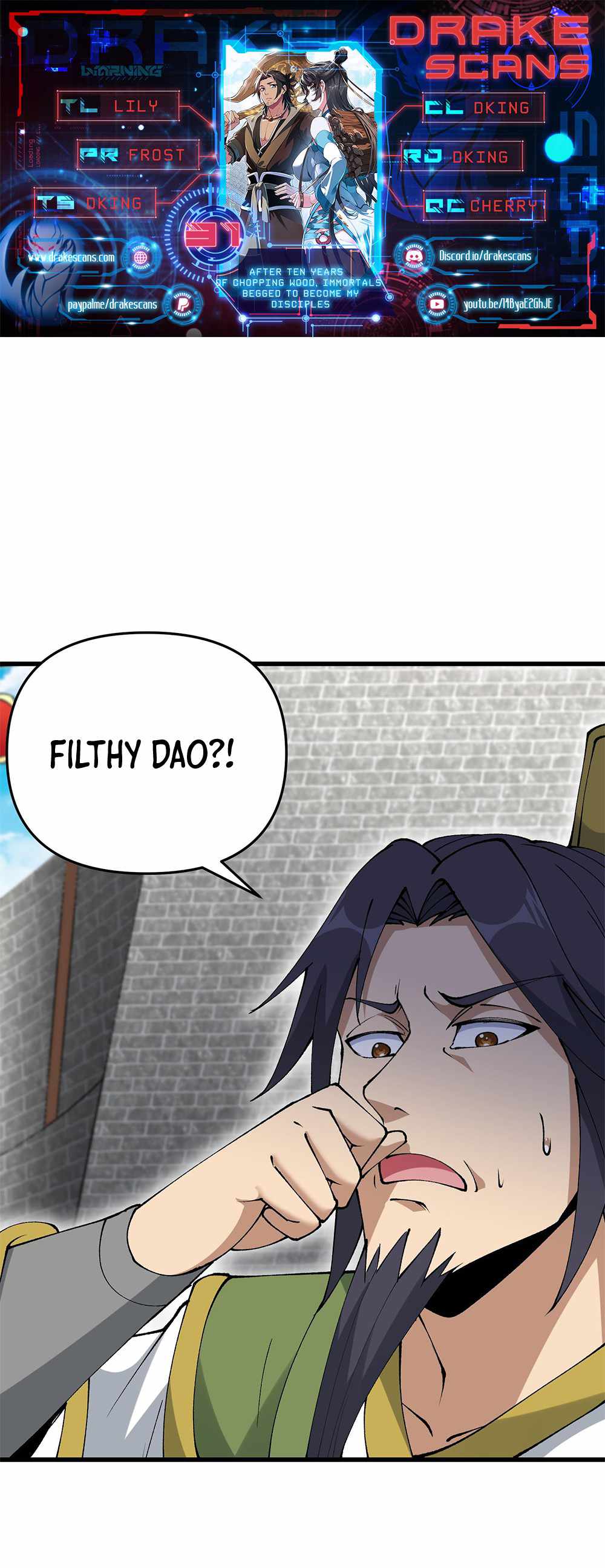 After Ten Years of Chopping Wood, Immortals Begged To Become My Disciples Chapter 31 71 02