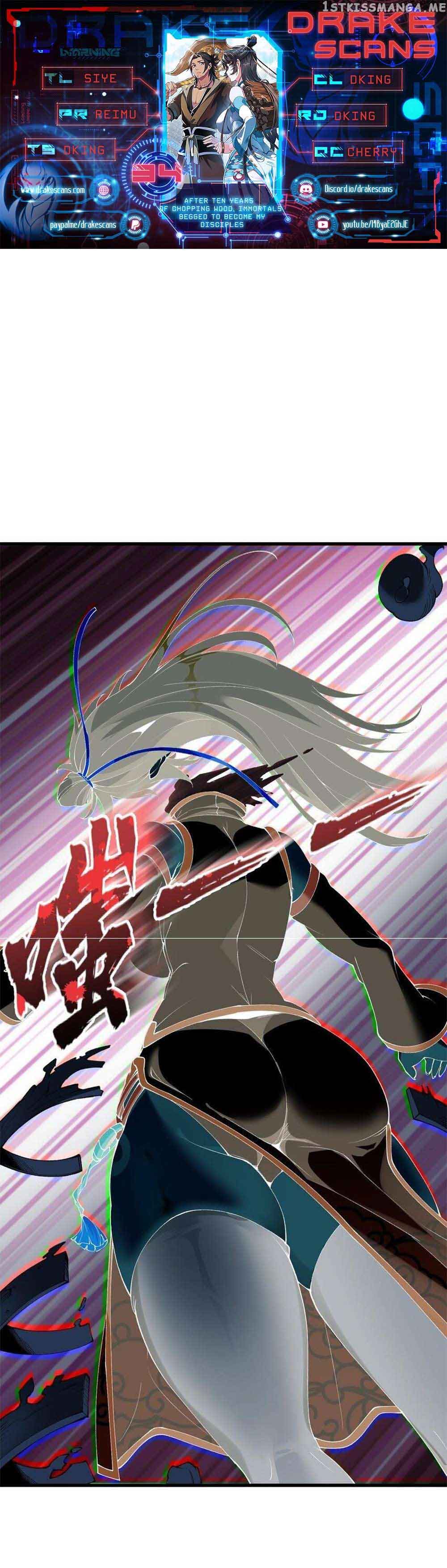 After Ten Years of Chopping Wood, Immortals Begged To Become My Disciples Chapter 34 86 01