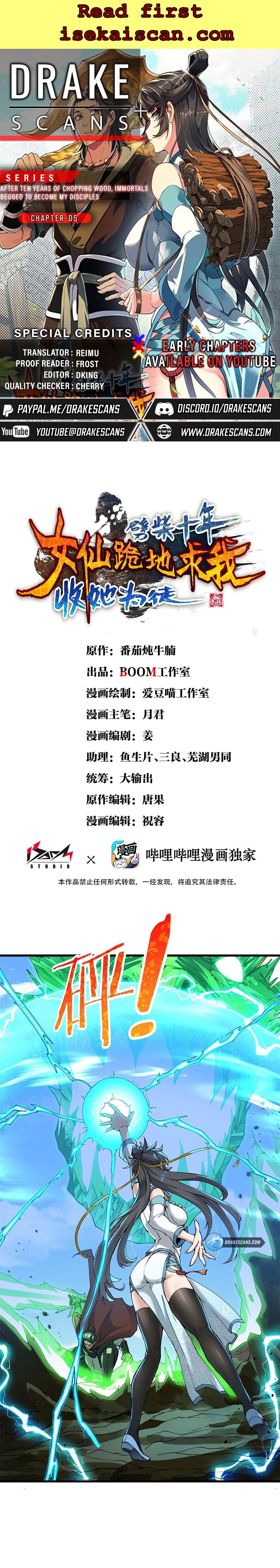 After Ten Years of Chopping Wood, Immortals Begged To Become My Disciples Chapter 5 89 001