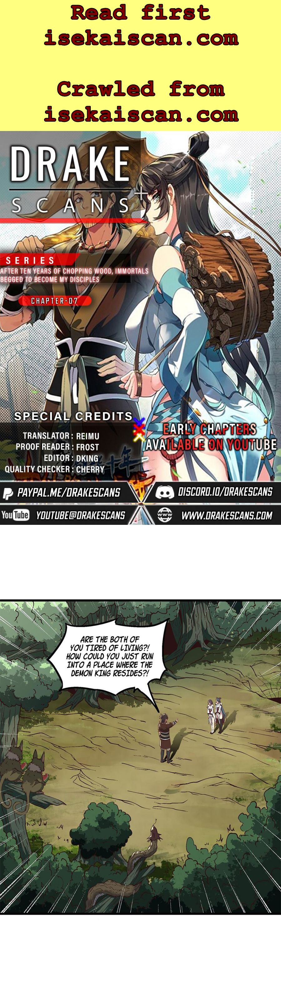 After Ten Years of Chopping Wood, Immortals Begged To Become My Disciples Chapter 7 83 001