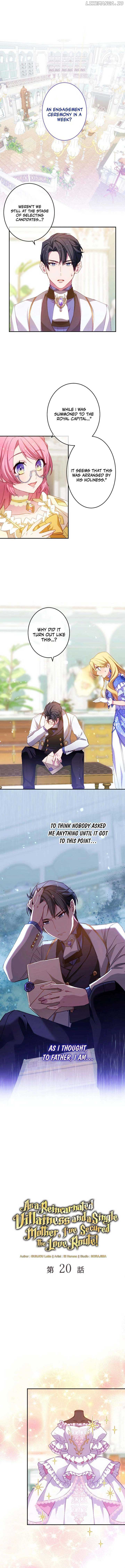 As a Reincarnated Villainess and a Single Mother, I’ve Secured the Love Route! Chapter 20 47 01