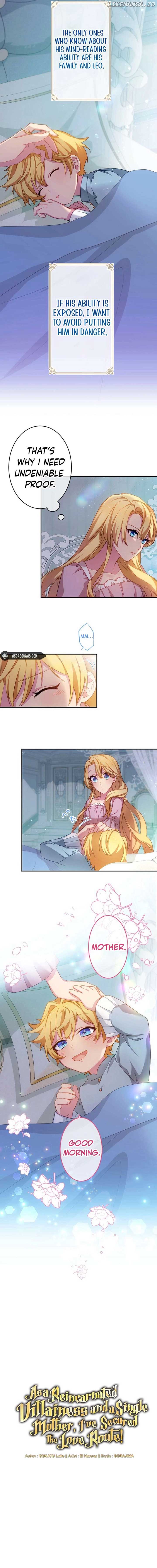 As a Reincarnated Villainess and a Single Mother, I’ve Secured the Love Route! Chapter 26 52 03