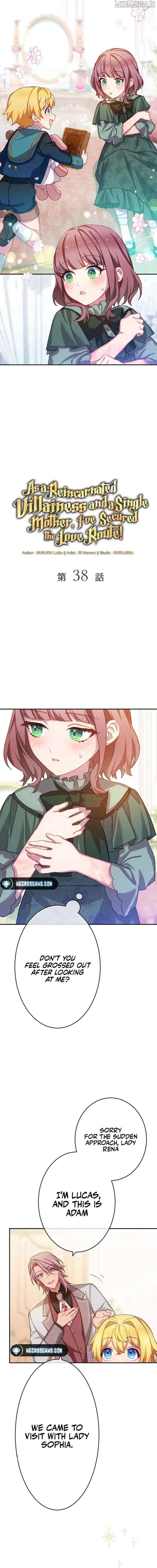 As a Reincarnated Villainess and a Single Mother, I’ve Secured the Love Route! Chapter 38 54 02