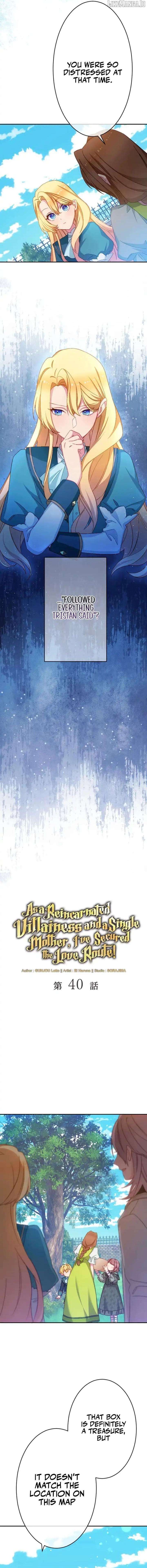 As a Reincarnated Villainess and a Single Mother, I’ve Secured the Love Route! Chapter 40 61 03