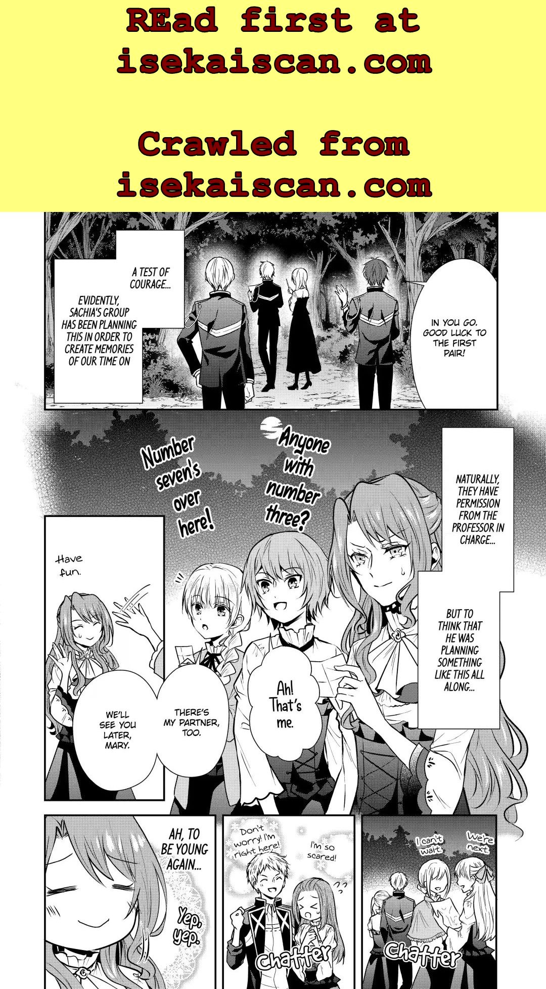 Auto-mode Expired in the 6th Round of the Otome Game Chapter 8.1 45 002