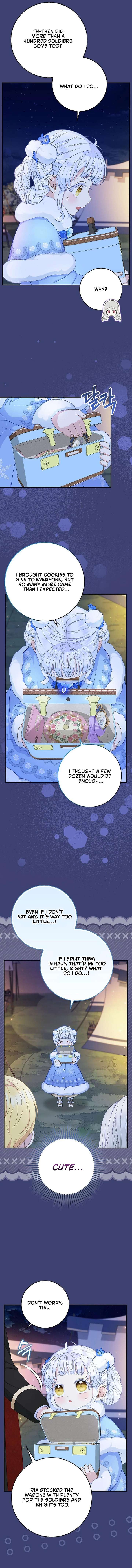 Baby Snow Leopard of the Black Leopard Family Chapter 49 51 2