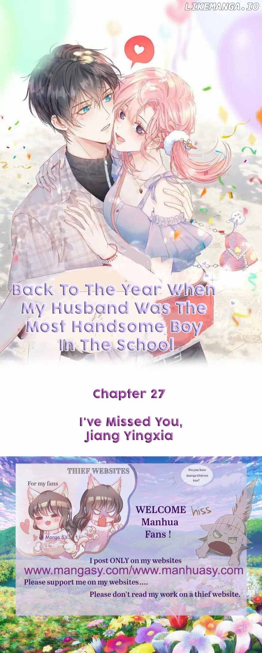Back to the Year When My Husband was the Most Handsome Boy in the School Chapter 27 56 01