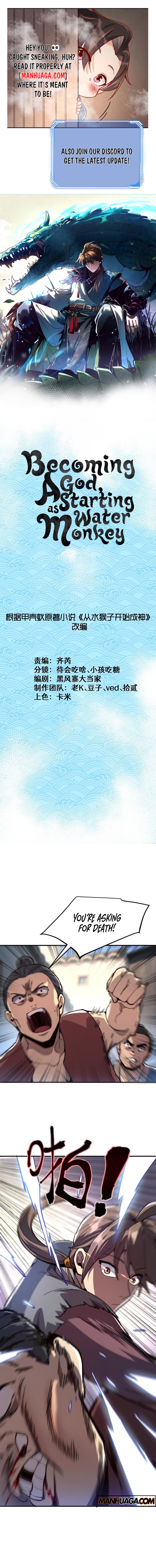 Becoming a God, Starting as water monkey Chapter 10 44 ch 10 1