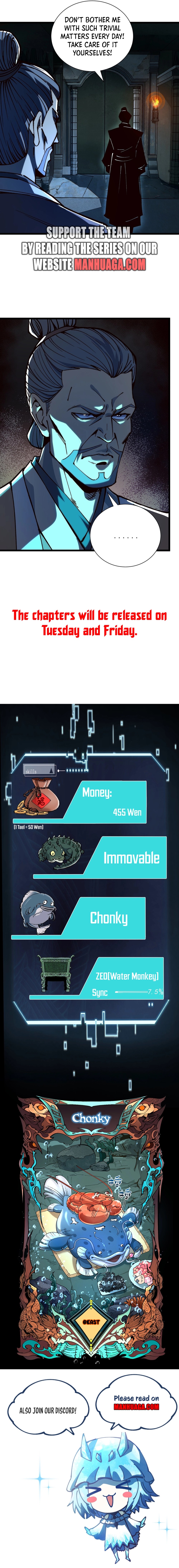 Becoming a God, Starting as water monkey Chapter 8 55 ch 8 12