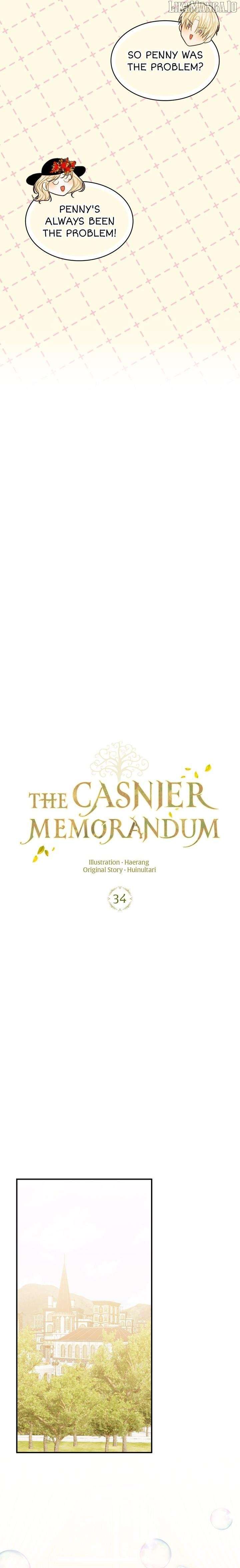 Cassnier’s Secret Memoirs Chapter 34 95 07