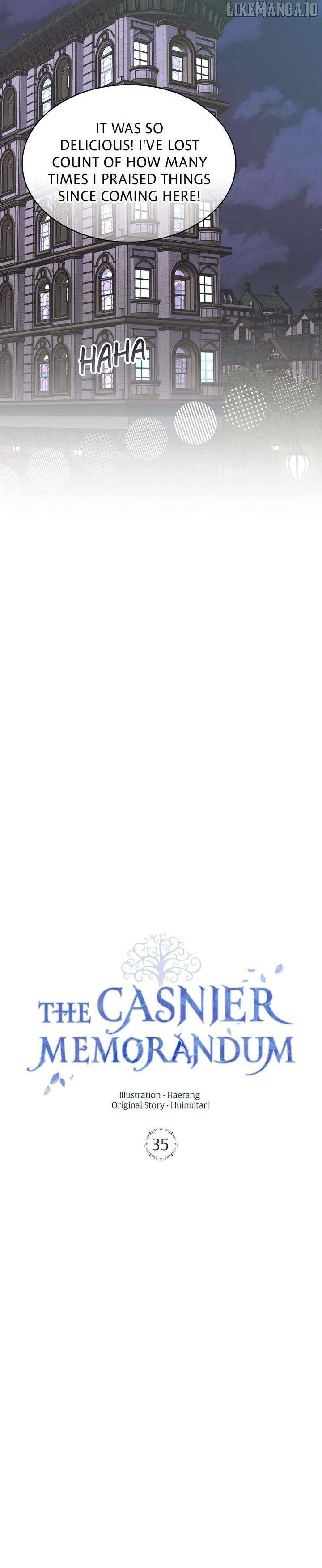 Cassnier’s Secret Memoirs Chapter 35 137 22