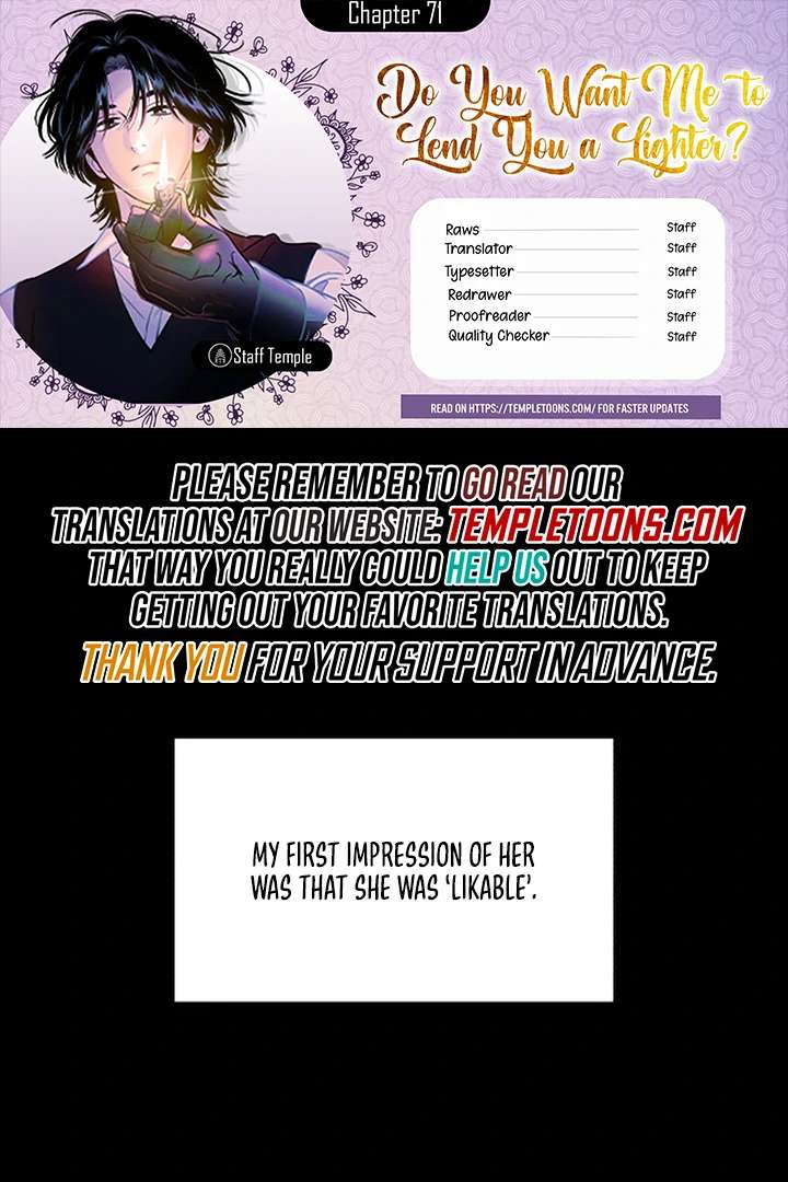 Do You Want Me to Lend You a Lighter? Chapter 71 311 001