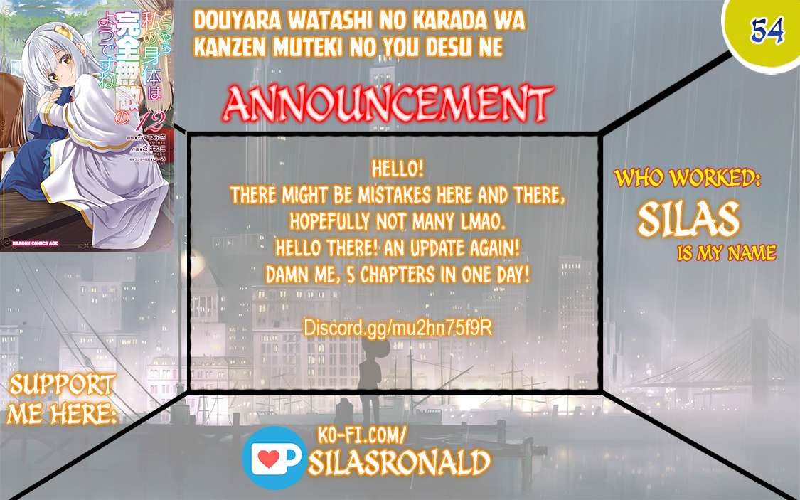 Douyara Watashi No Karada Wa Kanzen Muteki No You Desu Ne Chapter 54 98 1