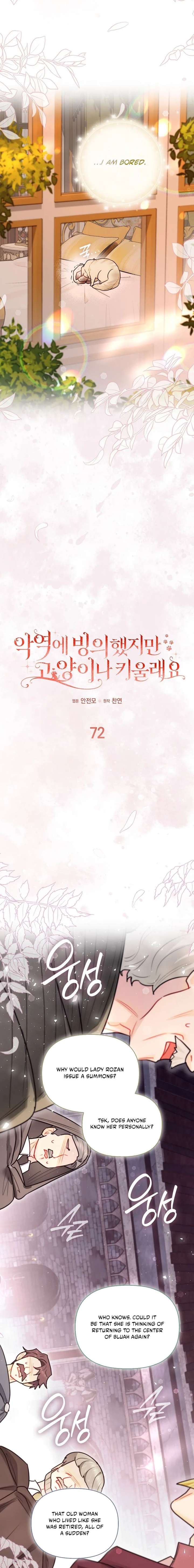 Even Though I Transmigrated as a Villainess, I’d Rather Raise a Cat Chapter 72 68 004