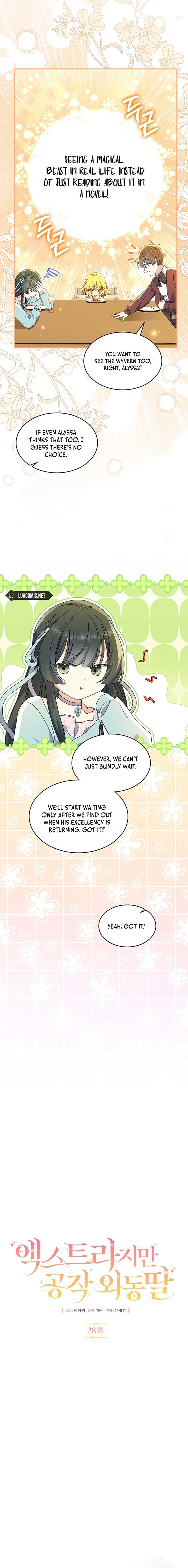 Extra but the Duke’s only daughter Chapter 28 58 03