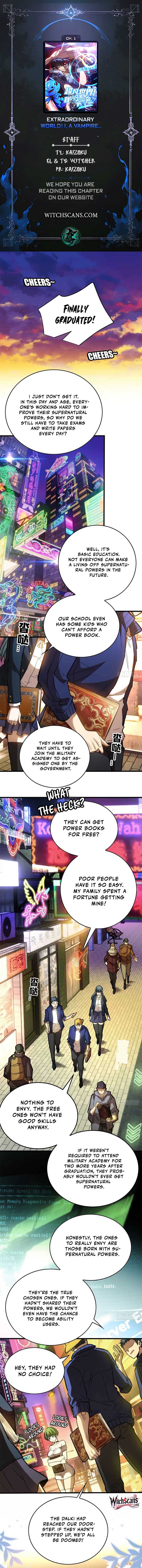 Extraordinary World! I, a vampire… Chapter 1 48 ch 1 2