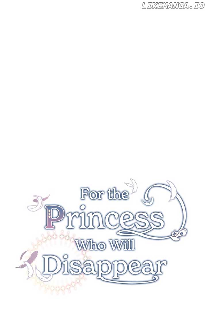 For The Princess Who Will Disappear Chapter 28 354 032
