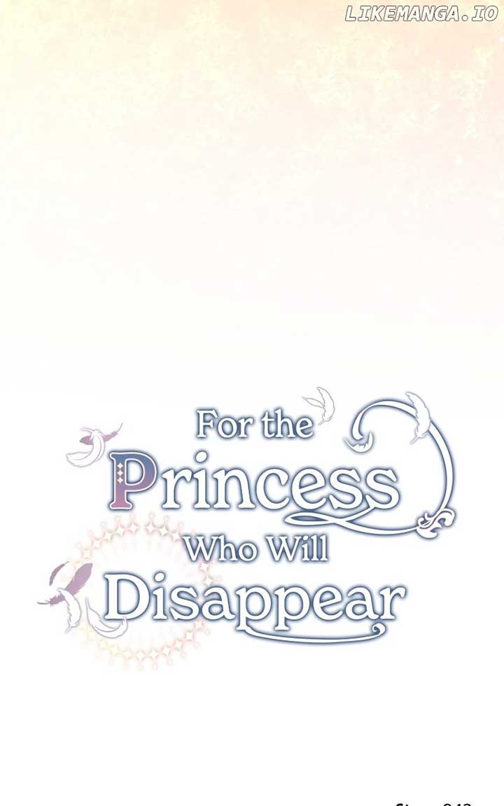 For The Princess Who Will Disappear Chapter 30 478 117