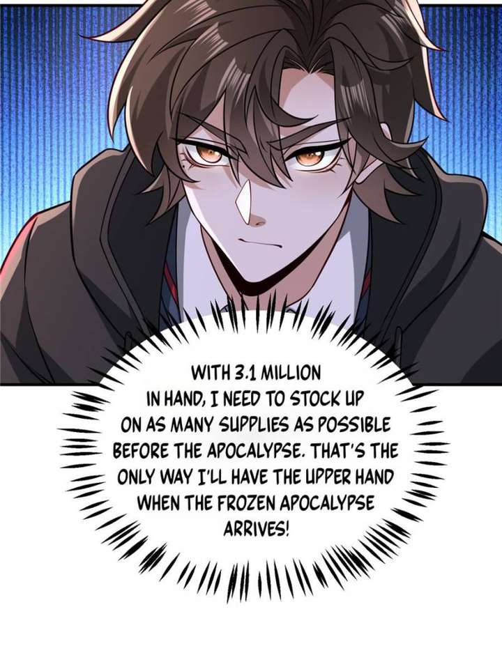 Frozen Apocalypse: I Stockpiled 100 Billion Supplies Chapter 4 128 07