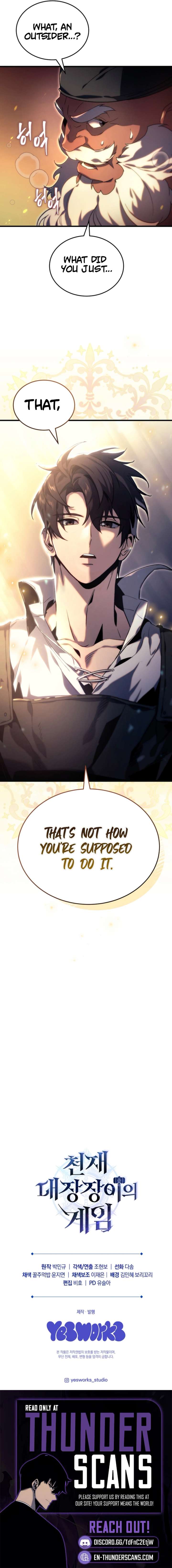 Genius Blacksmith’s Game Chapter 2 87 20