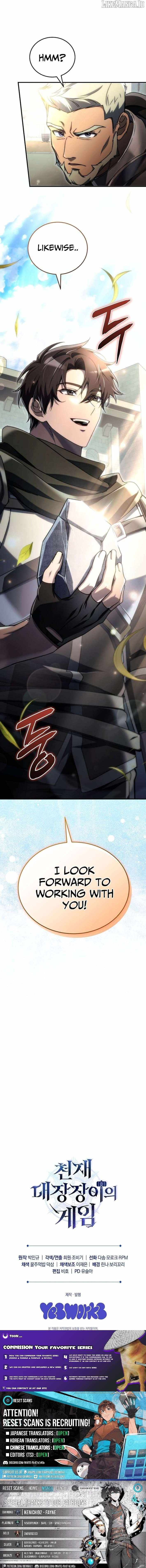 Genius Blacksmith’s Game Chapter 22 71 16