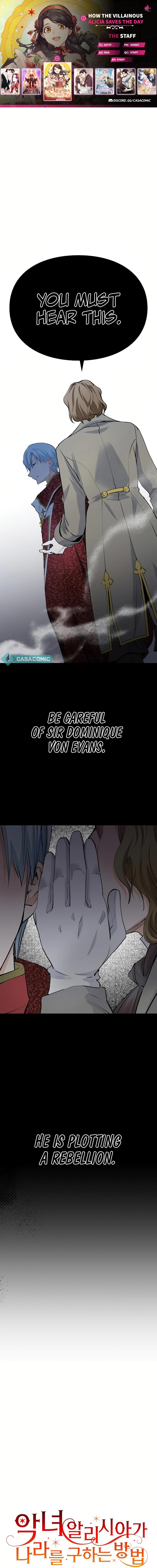 How The Villainous Alicia Saves The Day Chapter 27 74 01