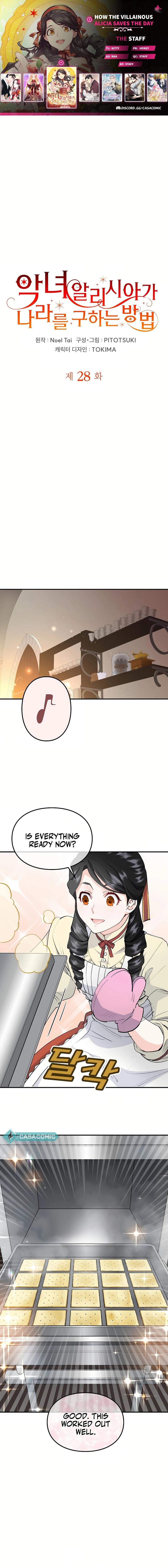 How The Villainous Alicia Saves The Day Chapter 28 71 01