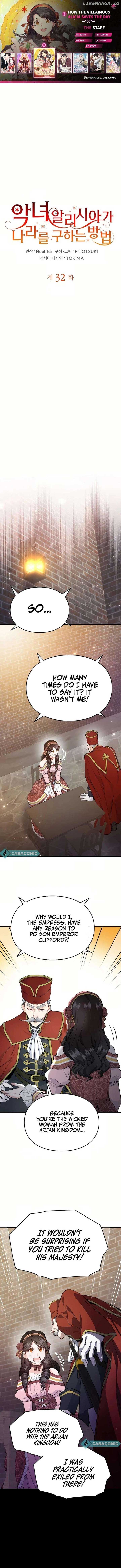 How The Villainous Alicia Saves The Day Chapter 32 38 0