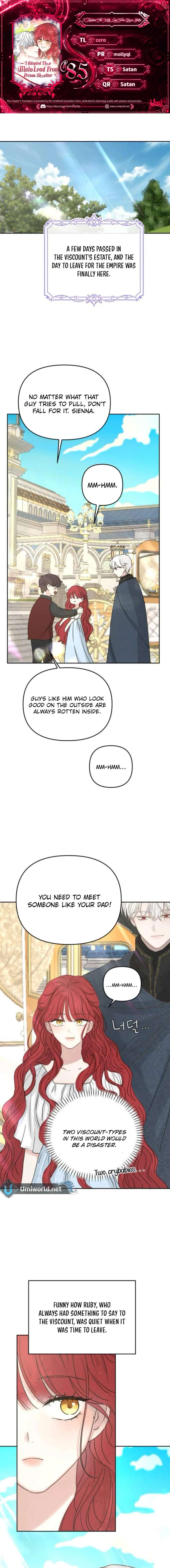 I Adopted a Male Lead From a Prison Shelter Chapter 85 47 01