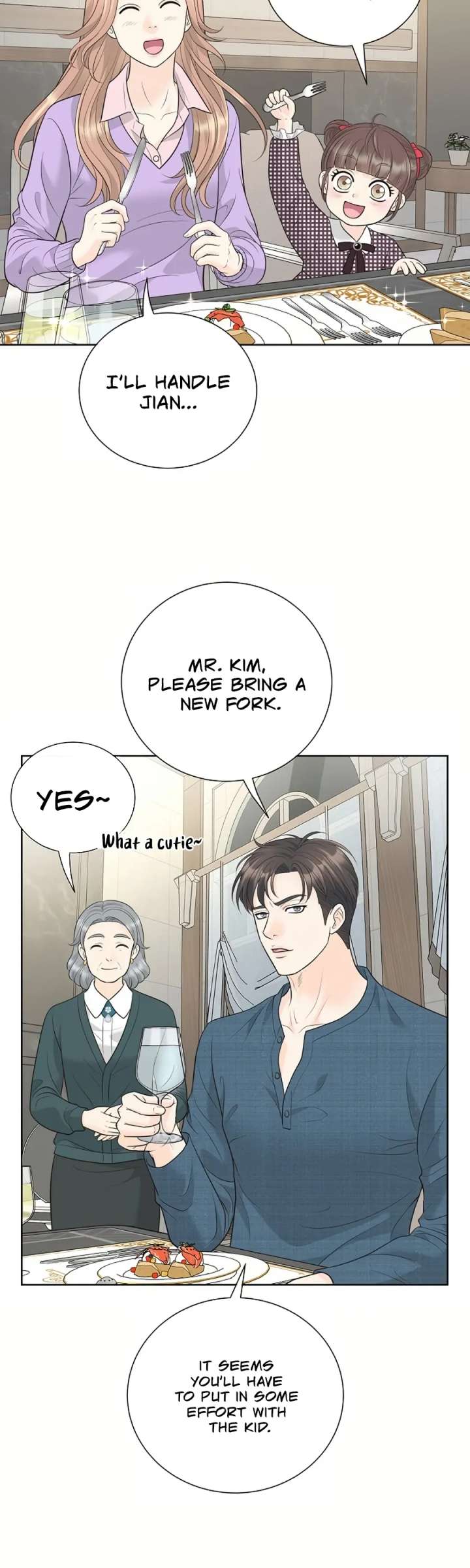 I Became a Fake Family With My Boss Chapter 22 123 08