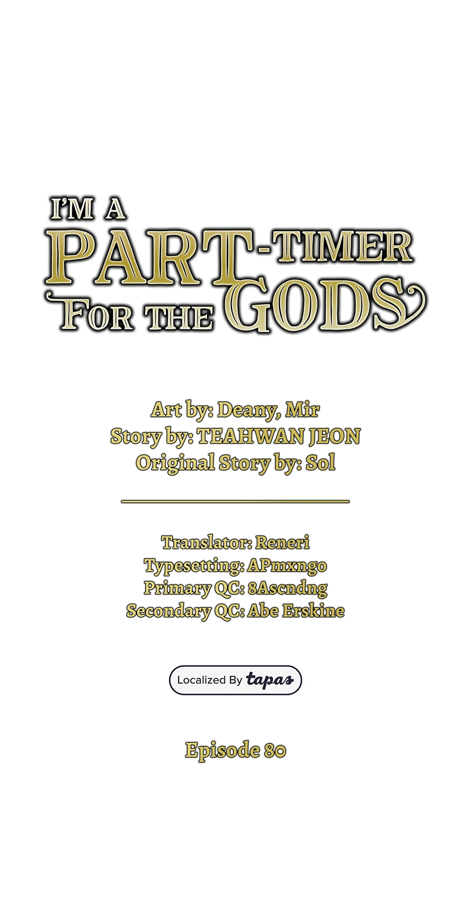 I Became A Part Time Employee For Gods Chapter 80 318 14