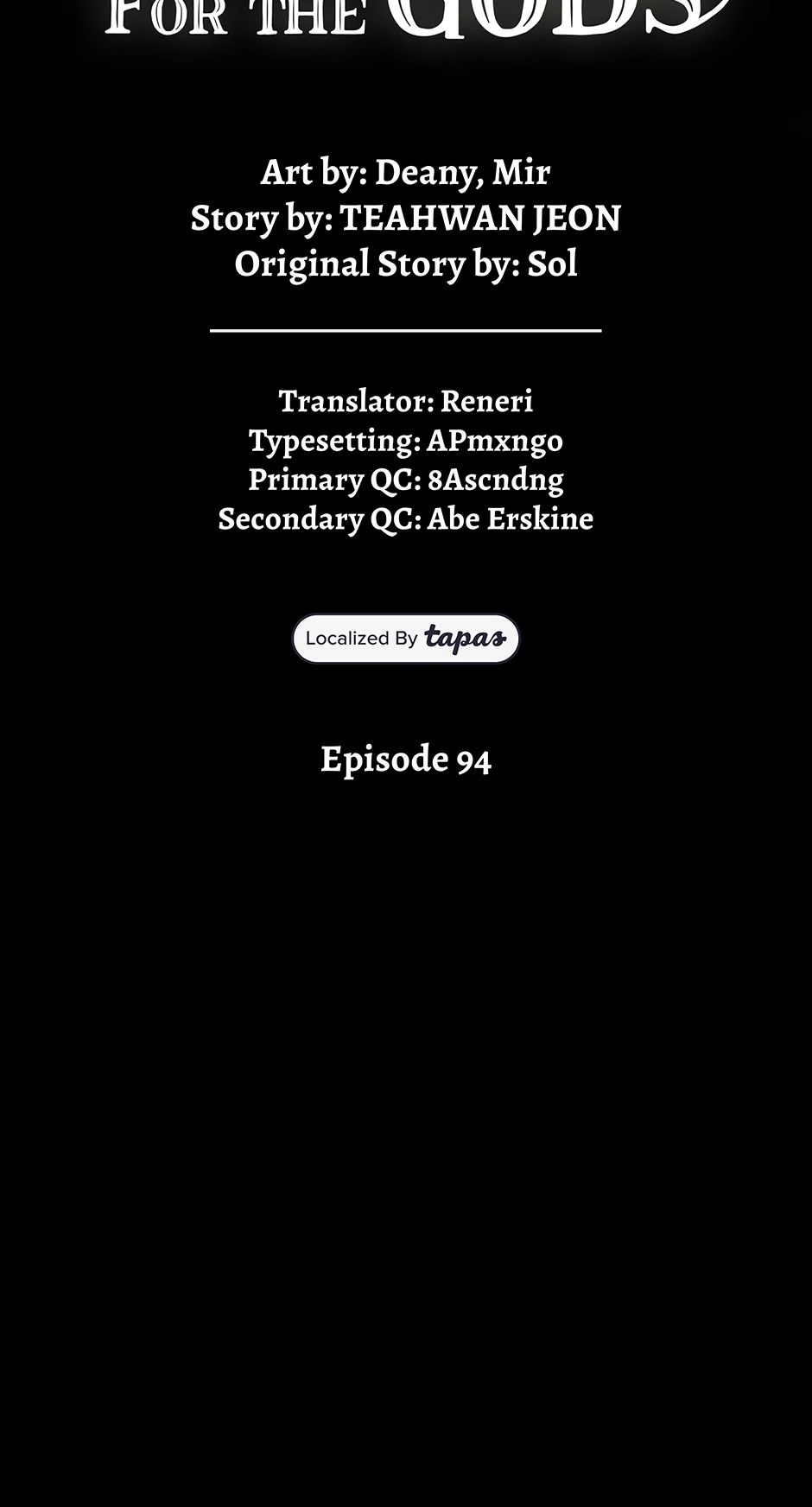 I Became A Part Time Employee For Gods Chapter 94 396 077
