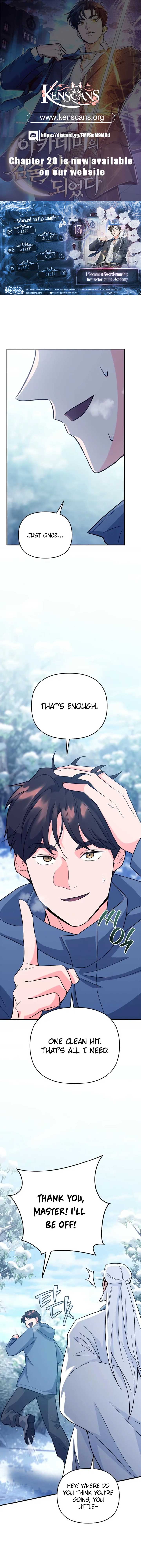 I Became a Swordsmanship Instructor at the Academy Chapter 13 86 01