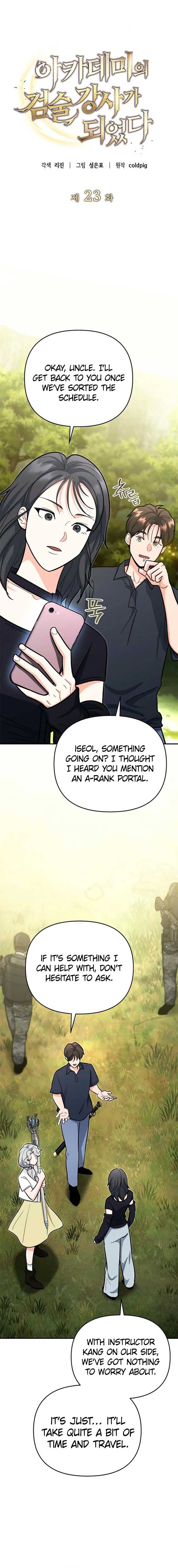 I Became a Swordsmanship Instructor at the Academy Chapter 23 85 03