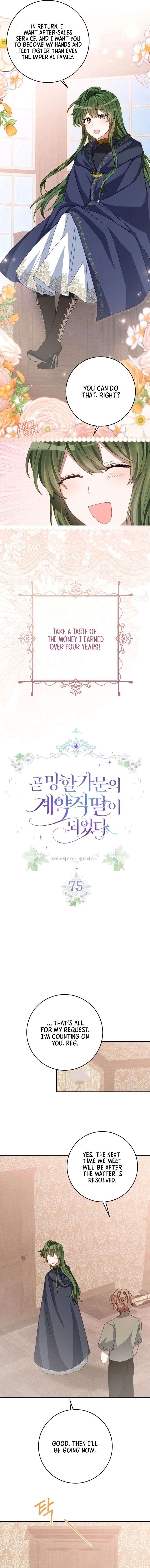 I Became the Contract Daughter of the soon-to-be-ruined Family Chapter 75 52 006