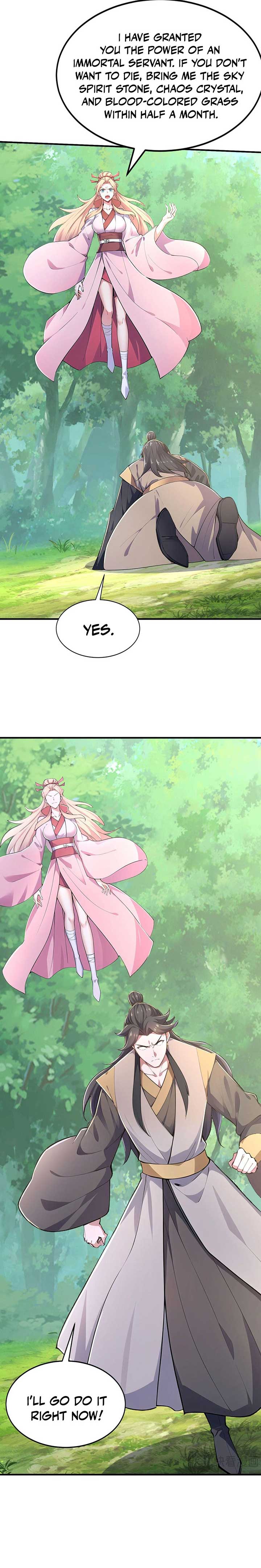 I Get Stronger Just by Lying down while My Apprentice Cultivates Chapter 63 108 13