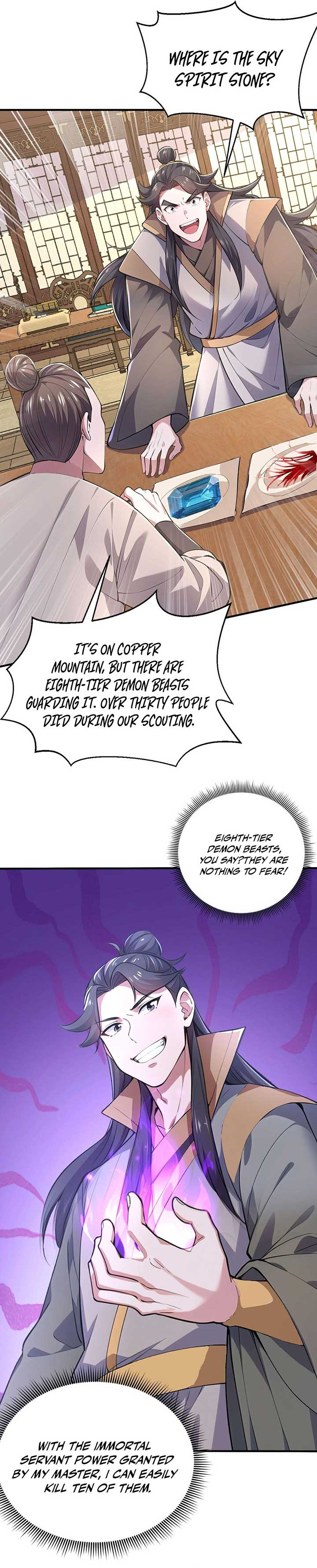 I Get Stronger Just by Lying down while My Apprentice Cultivates Chapter 63 119 24