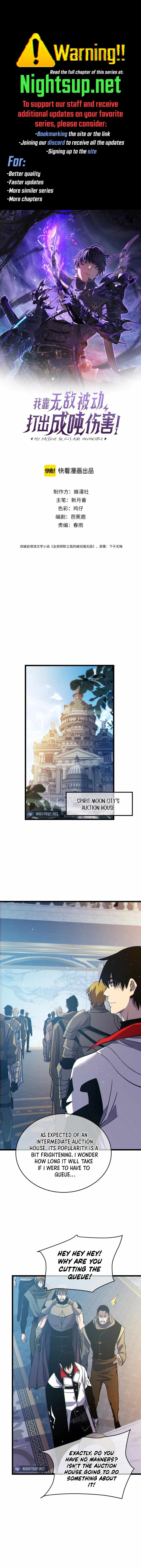 I Rely on My Invincibility to Deal Tons of Damage Passively! Chapter 74 53 001