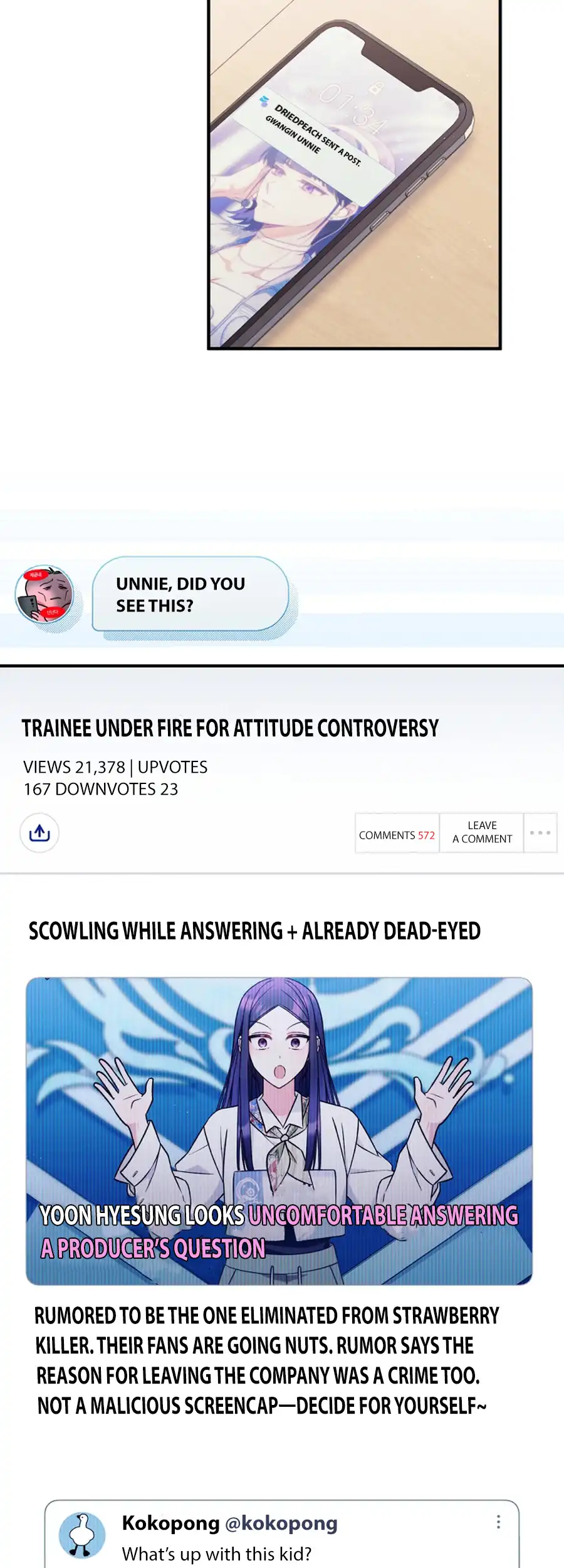 I Tried to Debut My Kid, But Ended Up Debuting Myself Chapter 24 184 06