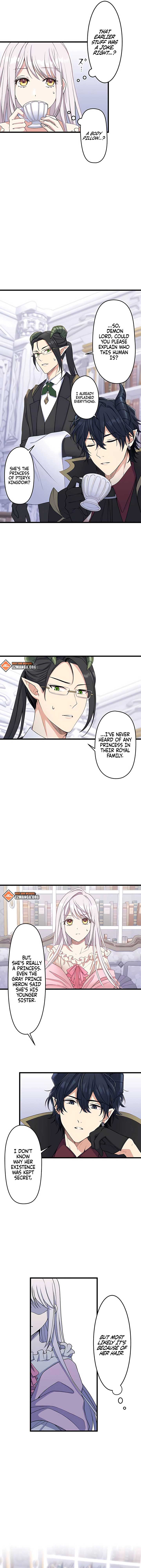 I Was a Sacrificial Princess, but I Reincarnated and Became the Body Pillow of the Demon King Chapter 3 45 ch 3 2