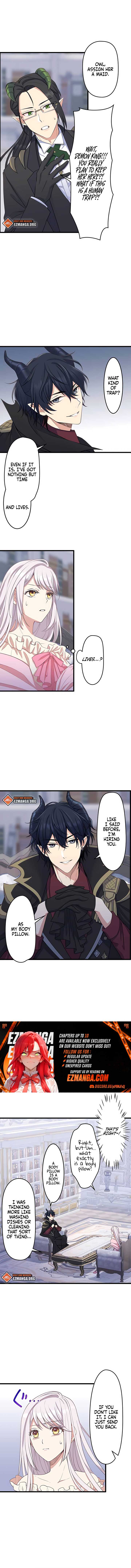 I Was a Sacrificial Princess, but I Reincarnated and Became the Body Pillow of the Demon King Chapter 3 48 ch 3 5